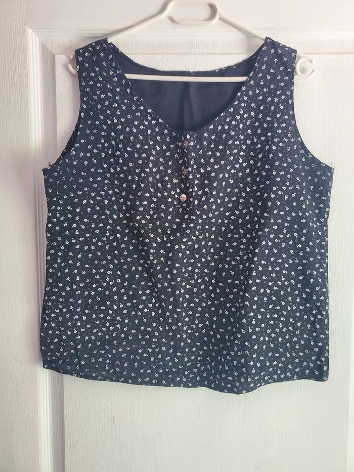 Débardeur fleurie