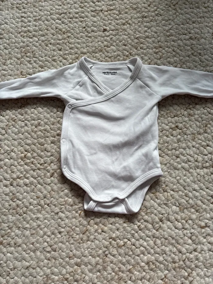 Lot de 10 bodies manches longues - Taille 3 mois - photo numéro 5