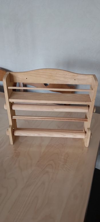 Rangement pour aluminium, pour film alimentaire et rouleau d essuie tout