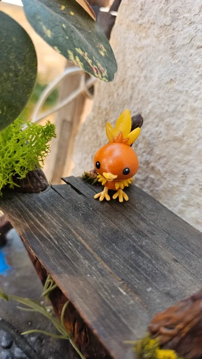 Super figurine Pokemon Nintendo Poussifeu - photo numéro 2