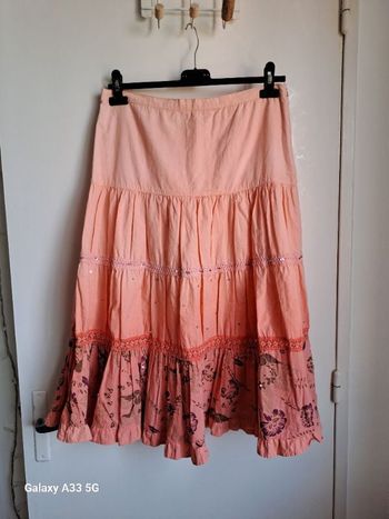 Jupe fluide doublée T.38-40