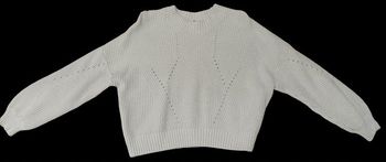 Pull Femme - Blanc - (Taille M) - (Jennyfer)