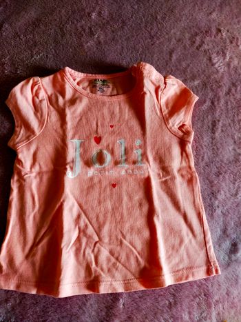 T-shirt bébé fille