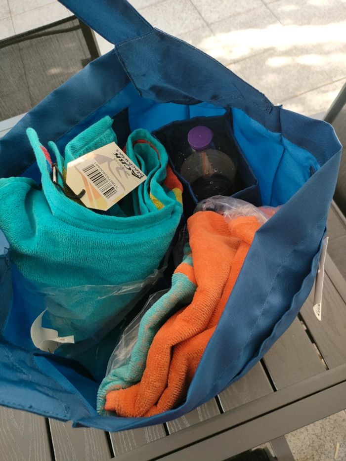 grand sac de plage ou pique nique neuf isotherme - photo numéro 3
