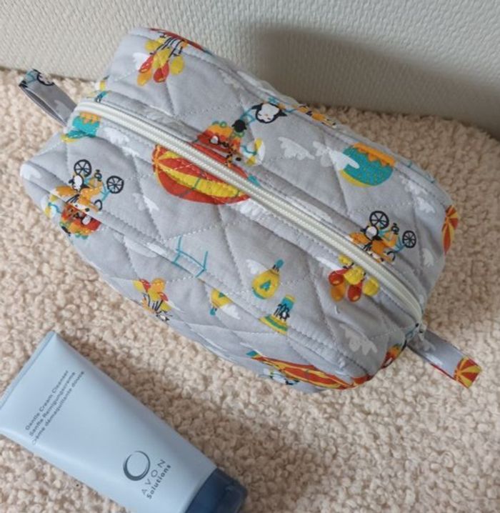 Trousse toilette enfants thème montgolfière 🎈 - photo numéro 4