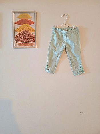 Legging turquoise "palomino by c&a " taille 4 ans