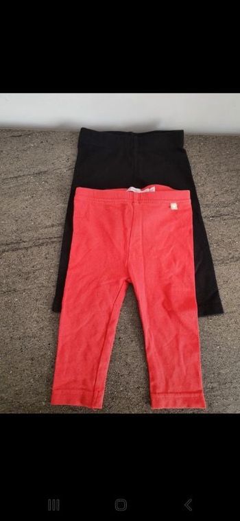Lot de 2 leggings