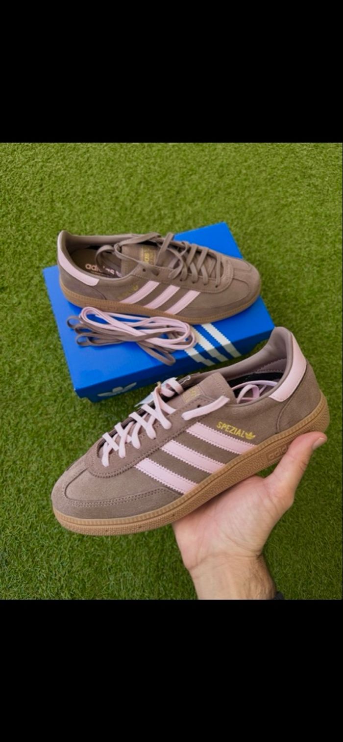 Adidas Handball Spezial - Marron Rose - photo numéro 2