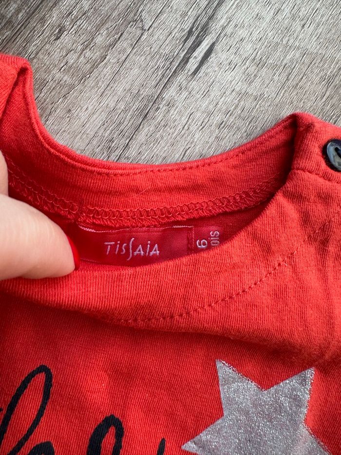 - Tee shirt Tissaia - 6 mois - Très bon état - photo numéro 2