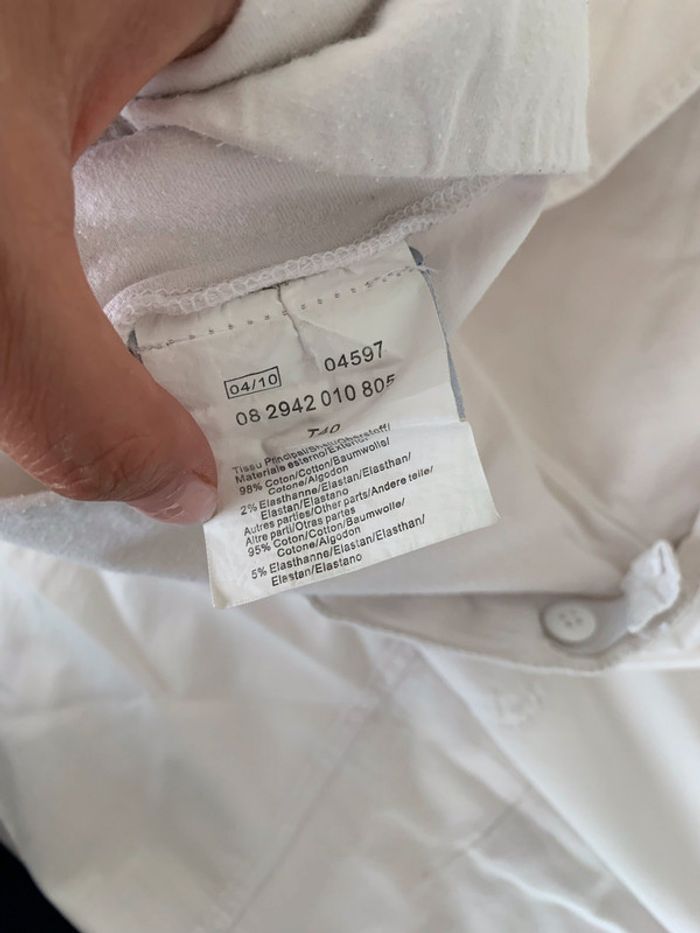 Pantalon pantacourt blanc en coton léger - photo numéro 5