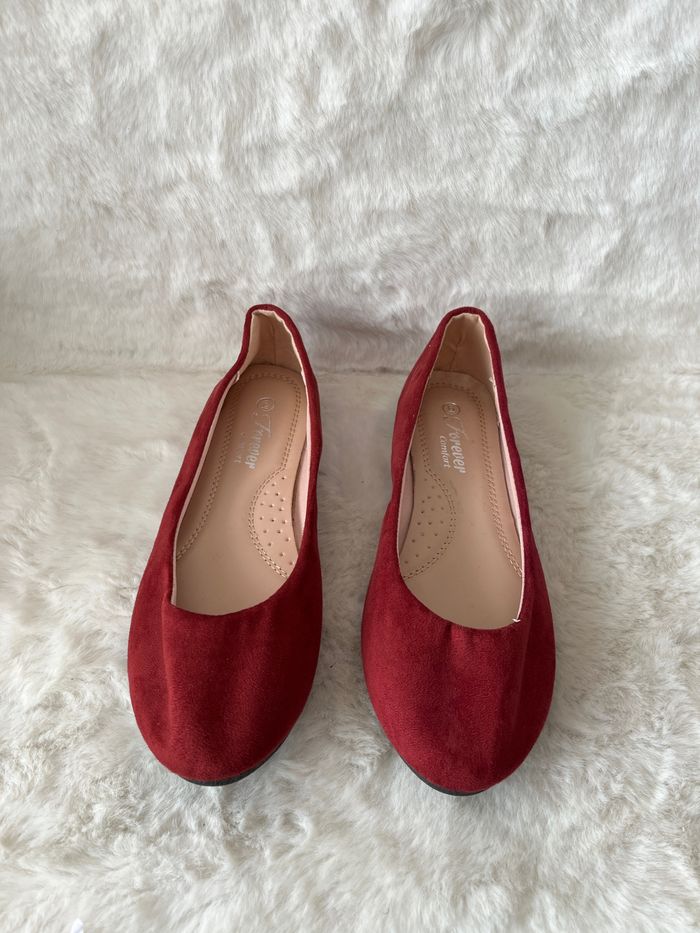 Ballerines bordeaux pointure 36