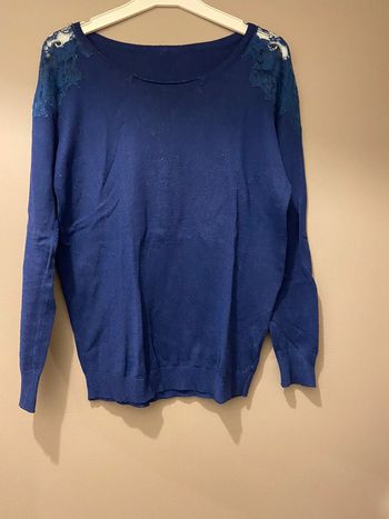 Pull bleu