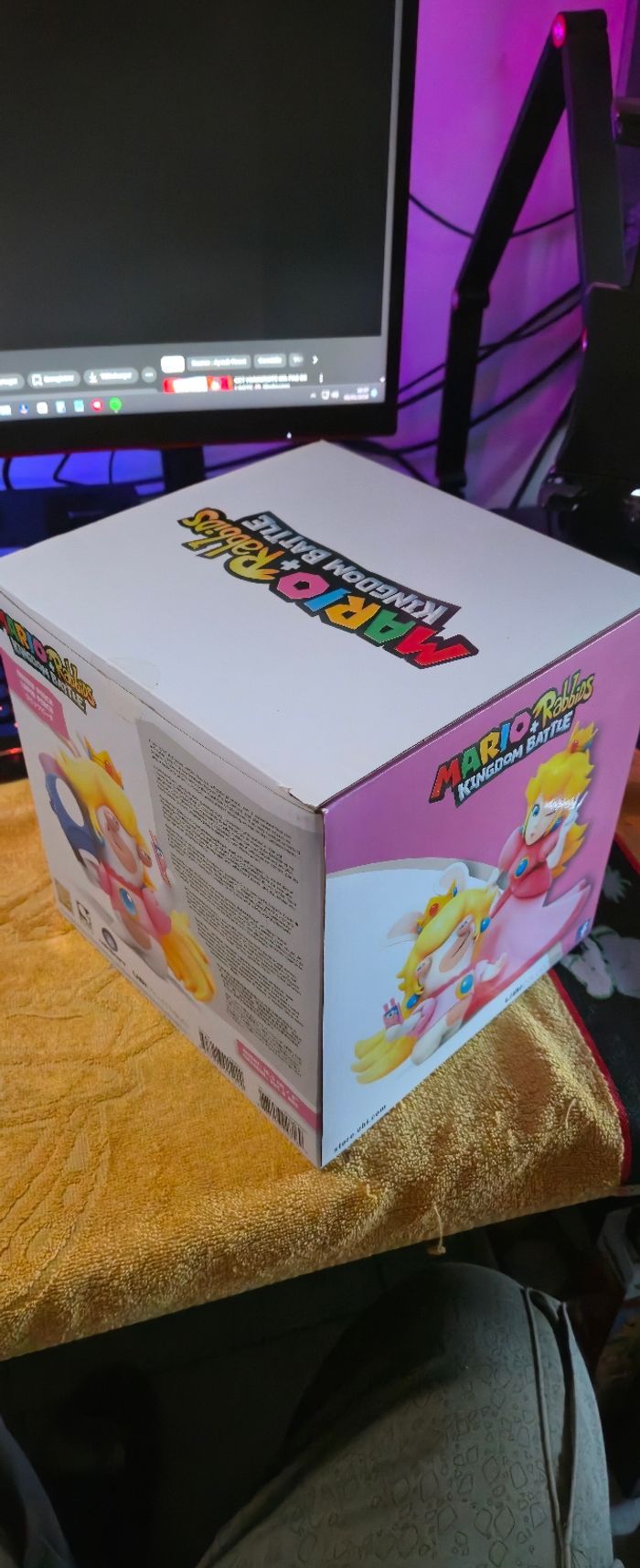 Figurine Peach Lapin du Jeu Vidéo : Mario + Lapins Crétins Kingdom Battle - photo numéro 2