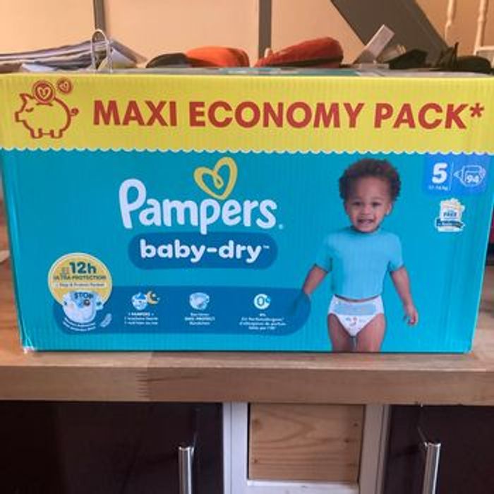 Pampers baby dry taille 5