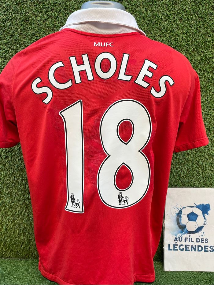 Maillot Scholes Manchester United
