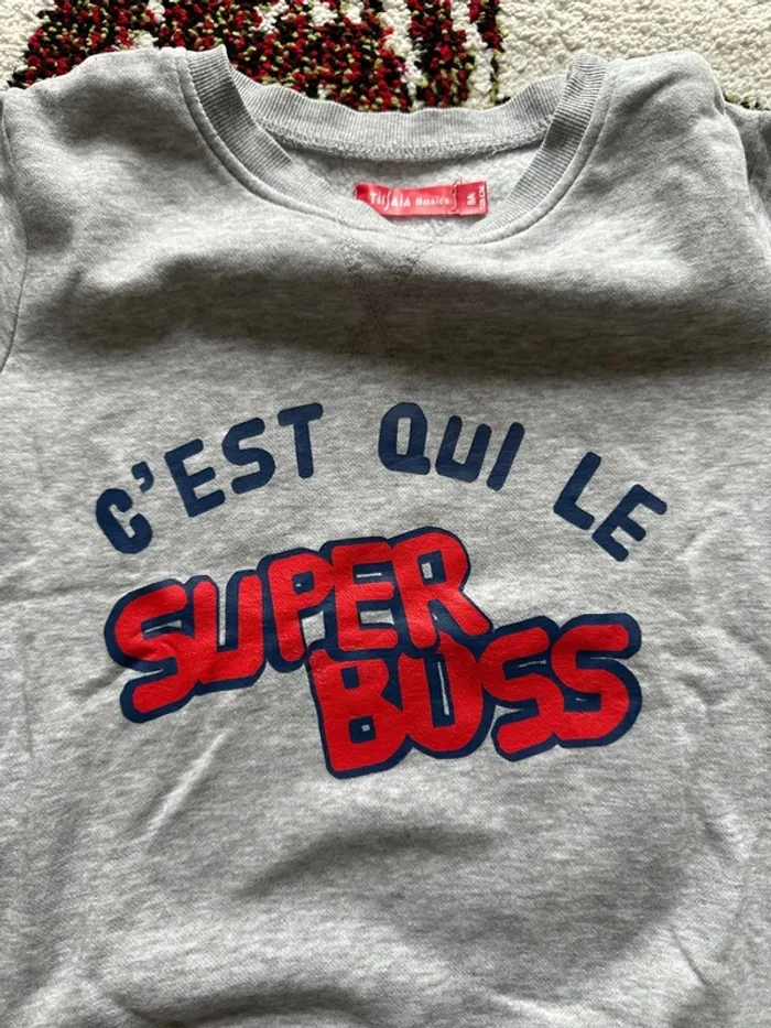 Pull molletonné 8 ans - photo numéro 3