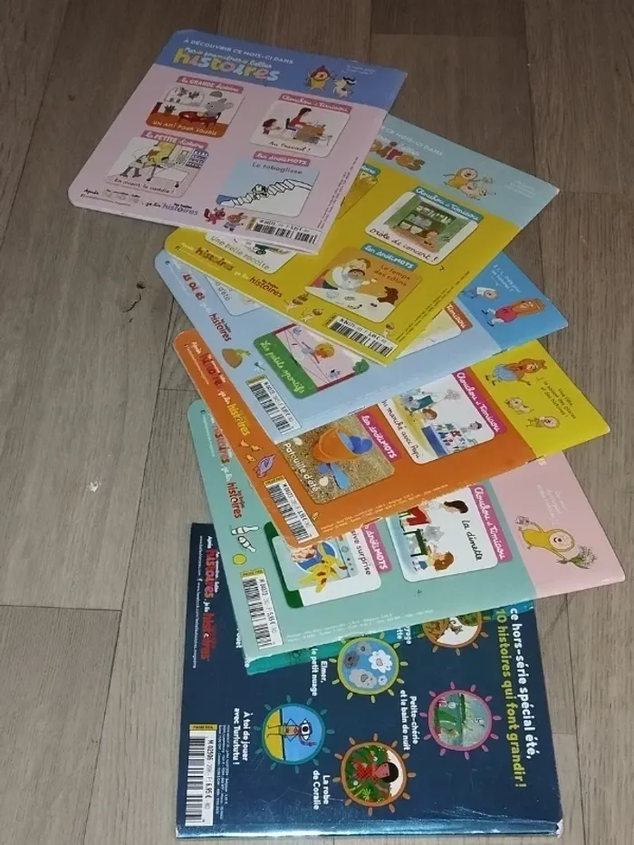 Lot de 6 livres Mes premières belles histoires année 2024 L045 - photo numéro 4