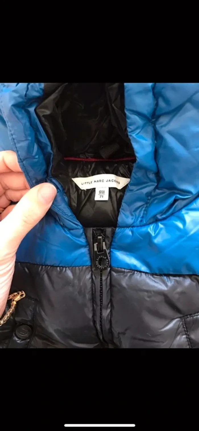 Doudoune avec doublure Little Marc Jacobs taille 9 mois - photo numéro 2