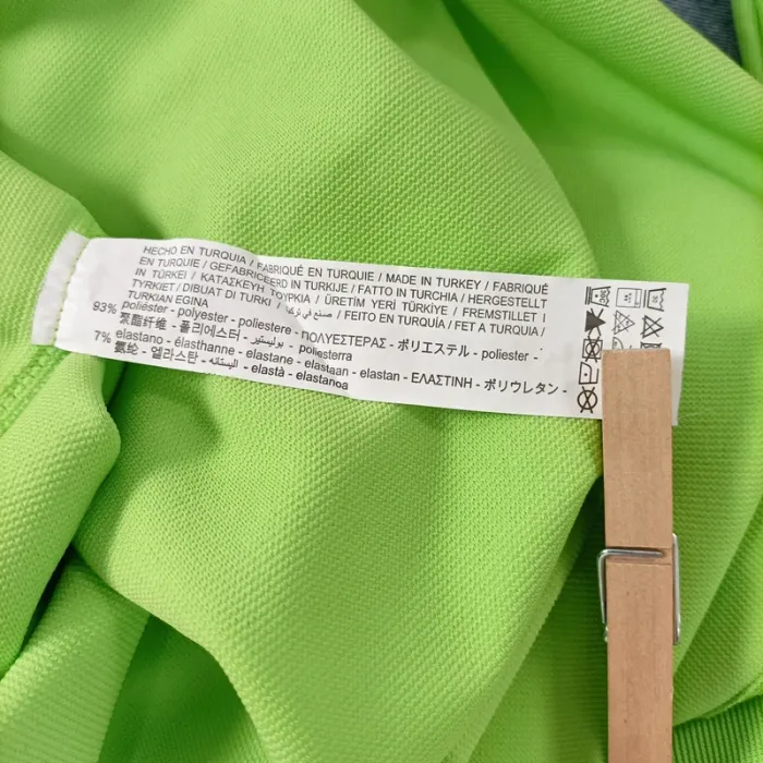 Robe verte fluo- M - stradivarius - robe longue moulante, soirée A288 - photo numéro 10