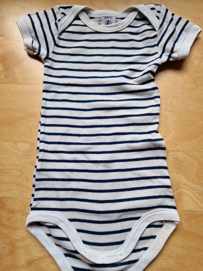 Lot 3 bodies marinière 6M - photo numéro 5