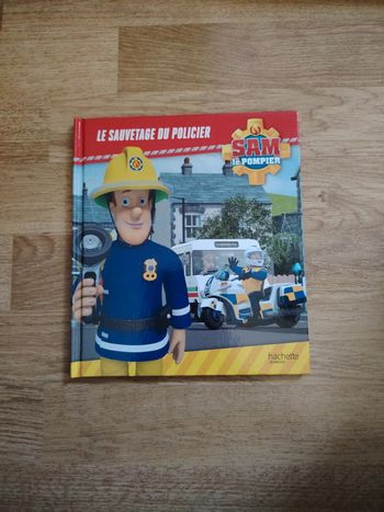 Livre Sam le pompier