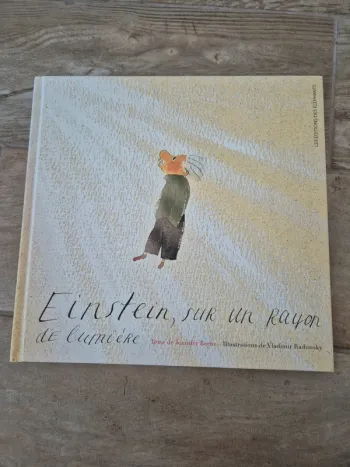 Livre Einstein sur un rayon de lumière