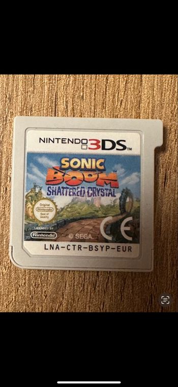 Sonic boom 3ds