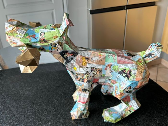 Statut, Milou et son os, imprimé au Congo