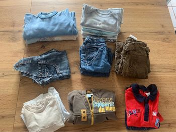 Lot 20 articles vêtements bébé garçon 3 mois
