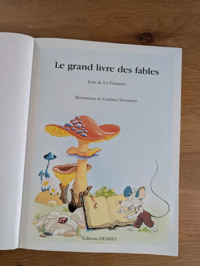 Le grand livre des fables de Jean de La Fontaine - photo numéro 6