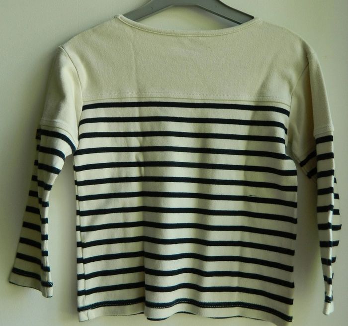 T shirt marin manches longues T 4 ans "L'air du large" - photo numéro 4