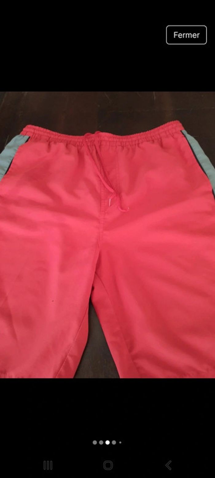 Short de bain Speedo rouge/gris taille fr 42/44 - photo numéro 3