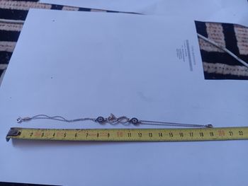 Bracelet en argent  19 20cm