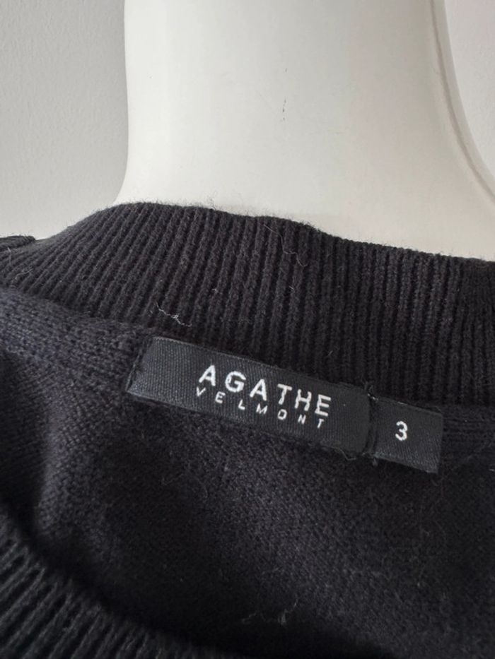pull 100% cotton ~ agathe velmont ~ taille 34 - photo numéro 3