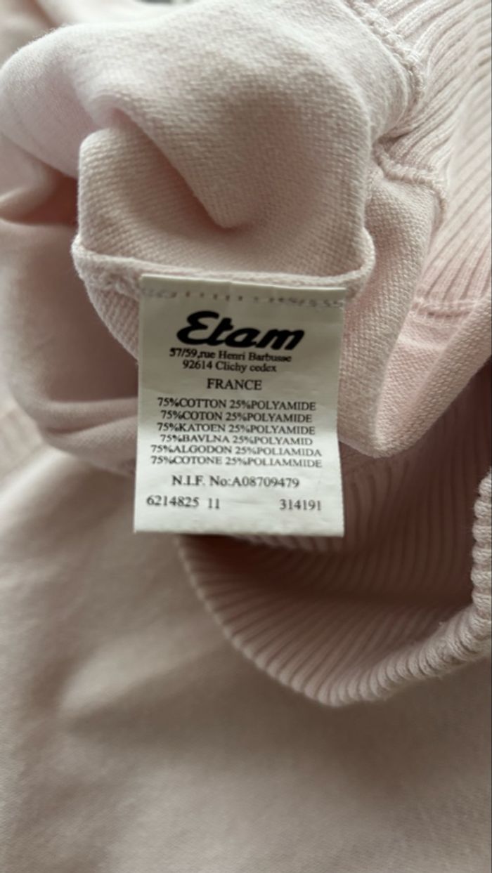 Pull ETAM Taille M - photo numéro 4