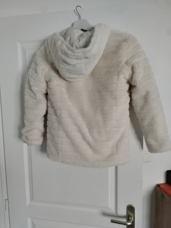 Veste blanche hiver - photo numéro 2