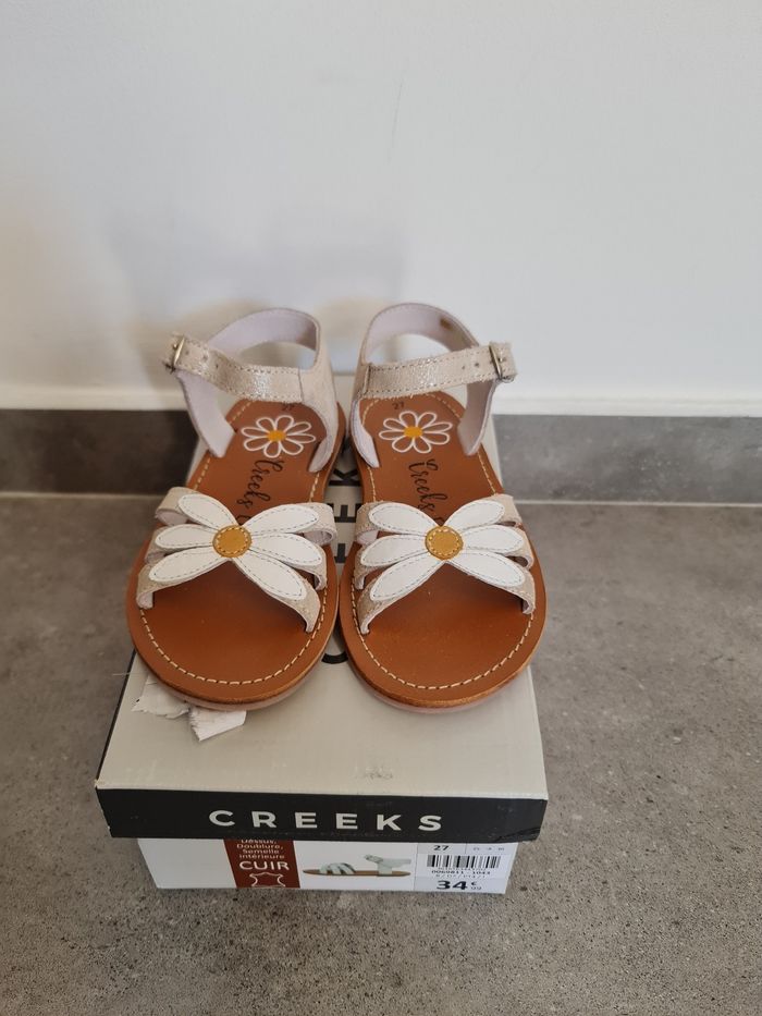 Sandales creeks neuves 27