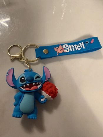 Porte-clés Lilo & Stitch neuf