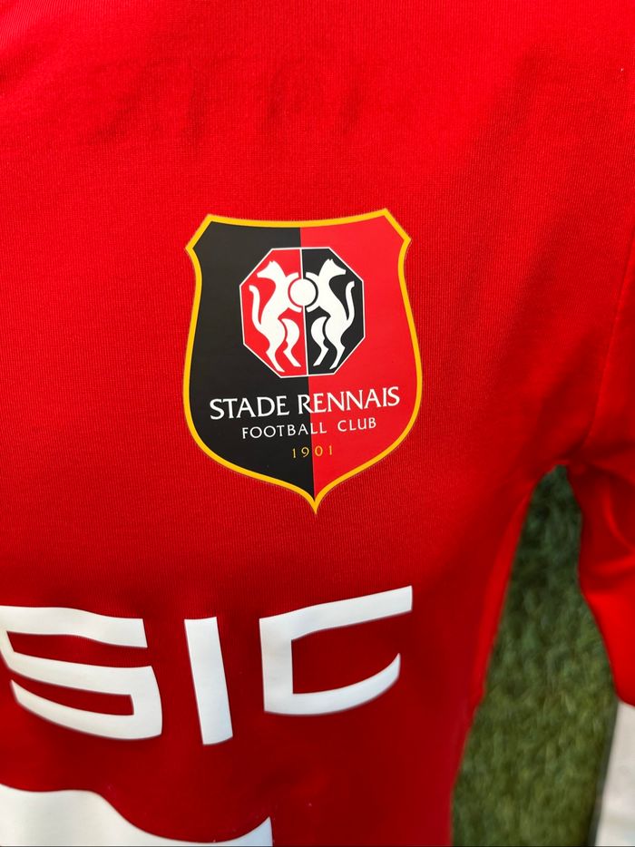 Maillot Bourigeaud Stade rennais - photo numéro 5