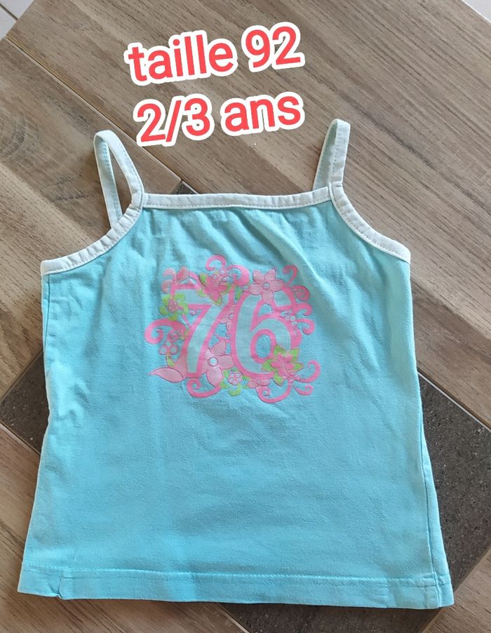 Débardeur 2/3 ans taille 92