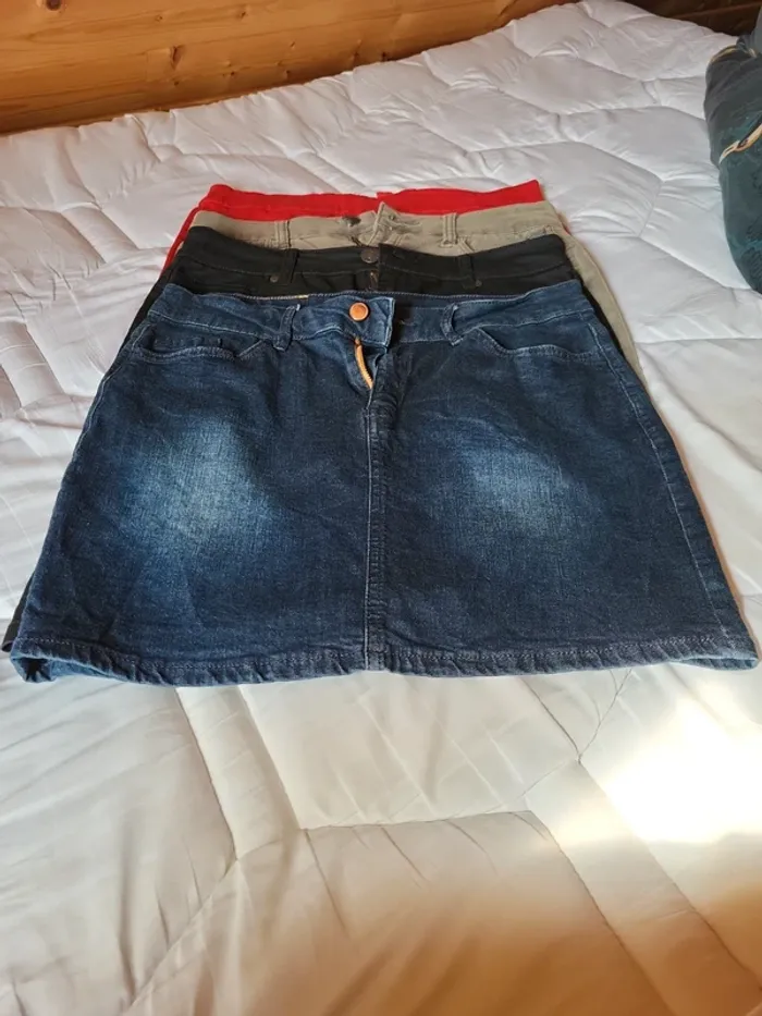 Lot de 4 jupes courtes