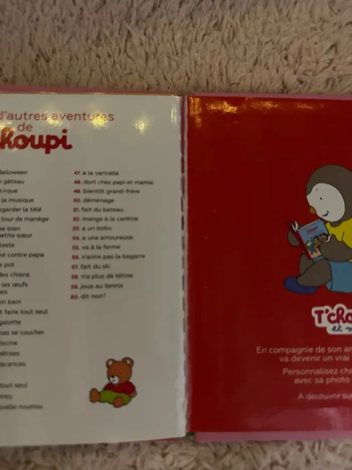 Livre Tchoupi est malade n20 - photo numéro 3