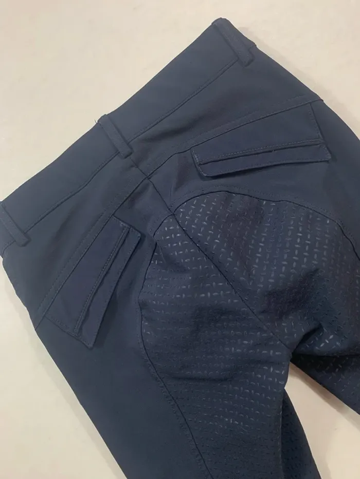 👖 Pantalon Equithème – Noir – Taille XS – Full grip – Très bon état - photo numéro 5