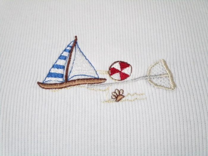 Débardeur vintage marin 40 TBE - photo numéro 3