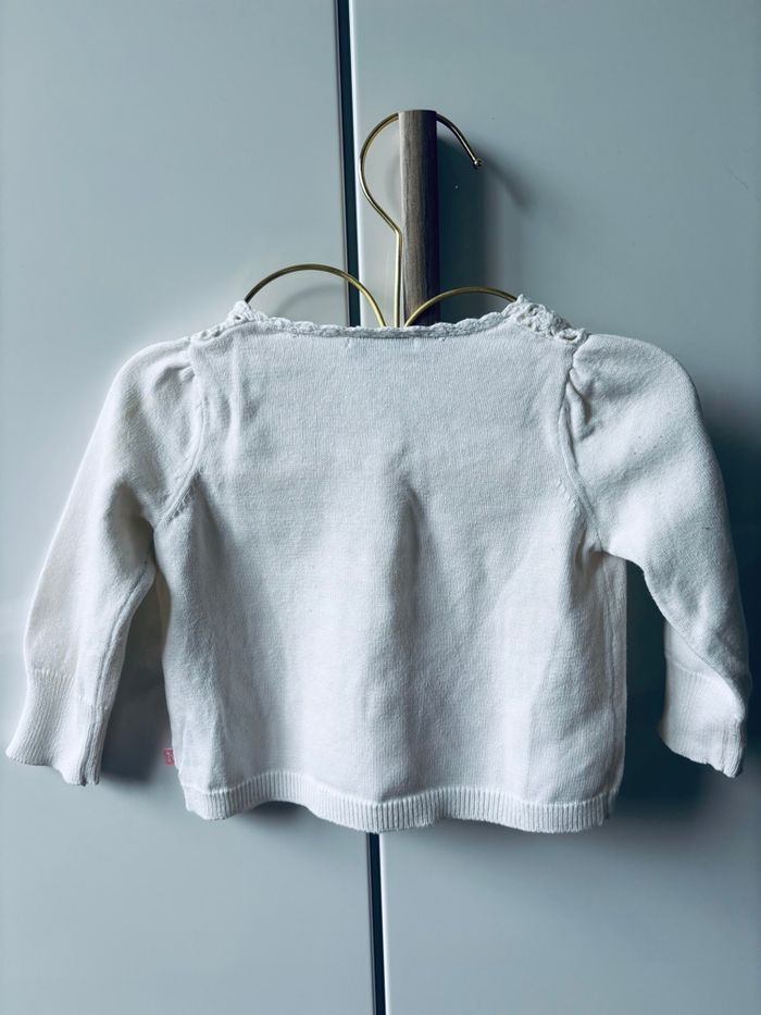 Joli Gilet brodé avec perle 9 mois Noppies - photo numéro 4