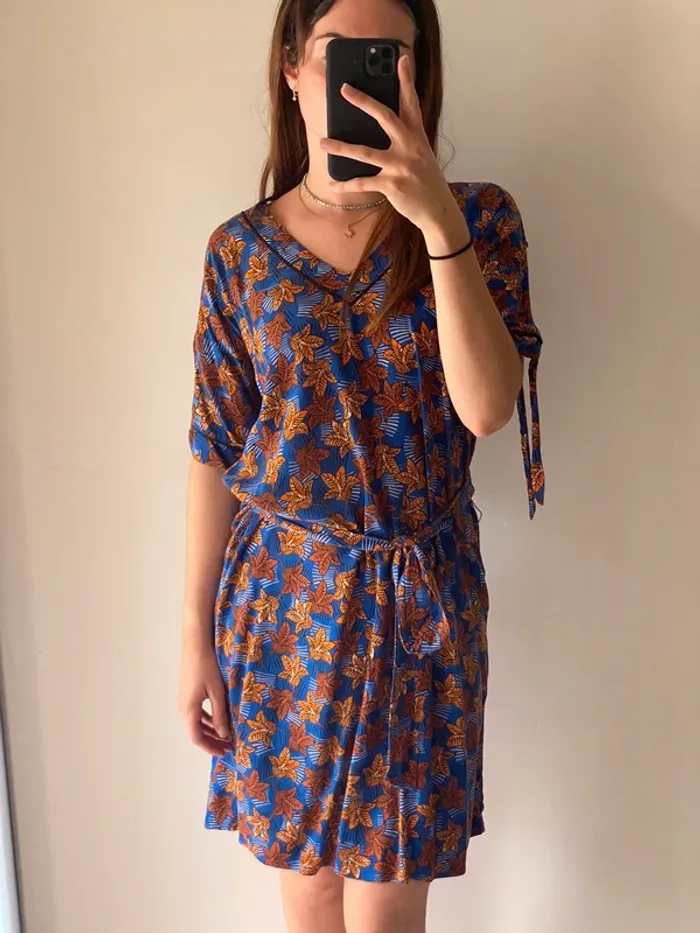 Robe bleu - photo numéro 2