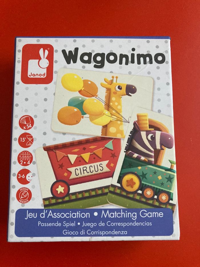Jeu Wagonimo Janod