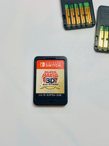 Jeu switch super Mario 3D all stars 