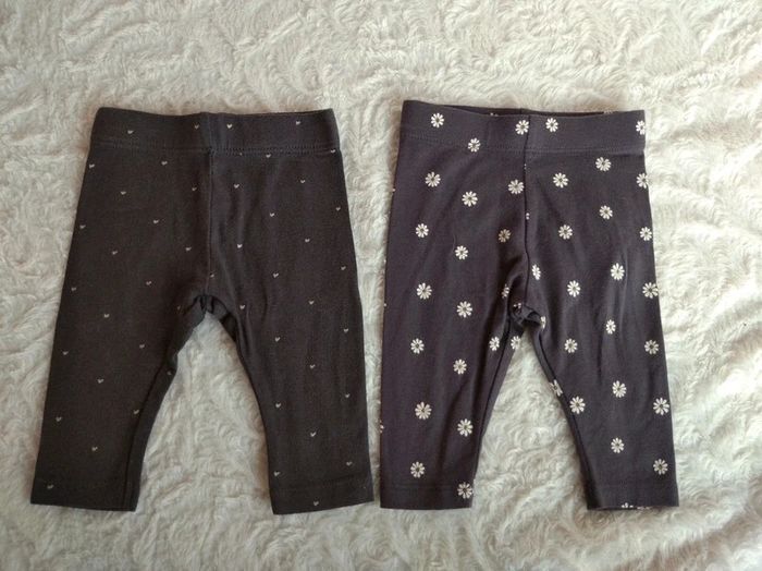 Ensemble (tee shirt manches longues fée+legging cœur) Fille 3 mois - photo numéro 12