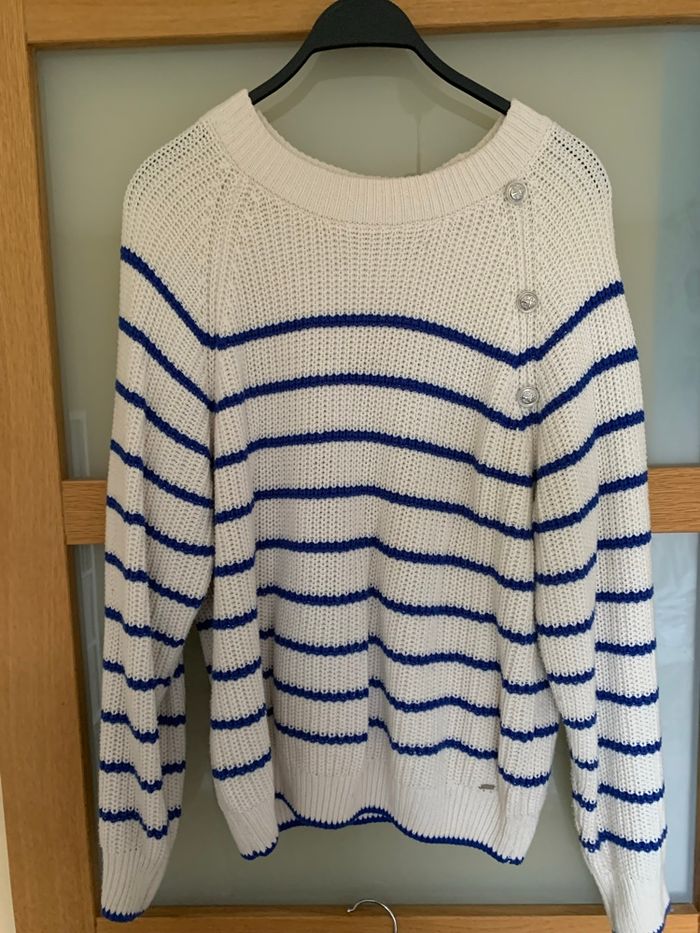 Pull marinière oversize - photo numéro 4